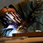 Auto darkening welding helmet - USA style