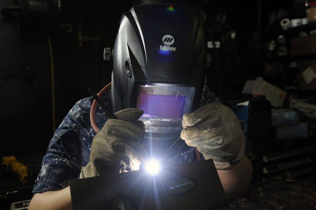 Auto darkening welding helmets