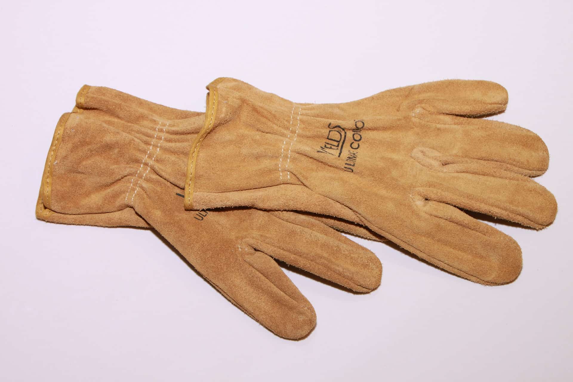 New Welding Gloves Padded Long-Cuff Split Cowhide Stick 21" Welding Grill 
