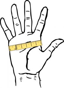 measure glove size