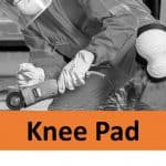 Grinder with knee pad