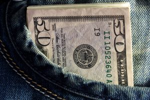 Salary in pocket