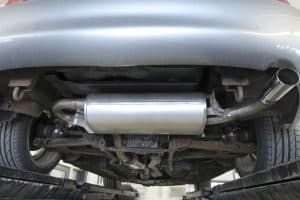 Exhaust Pipe of a car