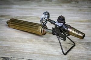 welded steampunk weapon